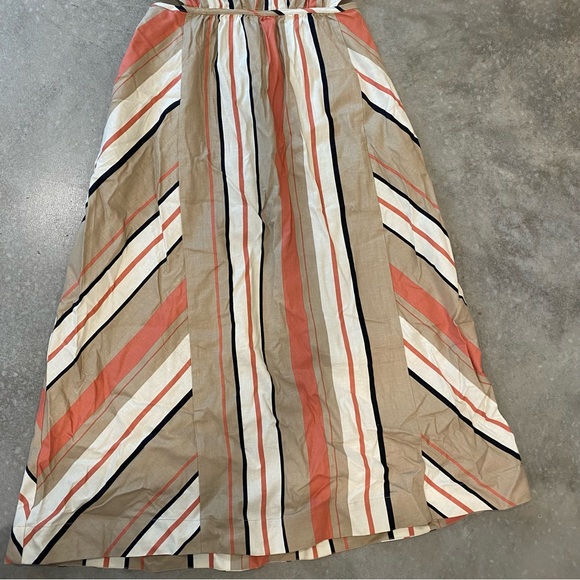 NWT Banana Republic Linen-Blend Cut-Out Midi dress - Picture 9 of 9